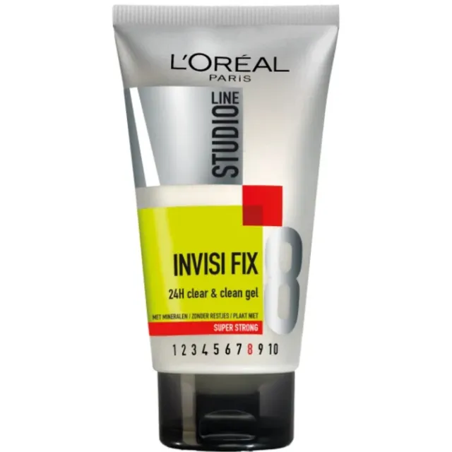 L'oréal 1+1 gratis: L'Oréal Studio Line Invisi Fix 24H Clear & Clean Gel Super Strong 150 ml