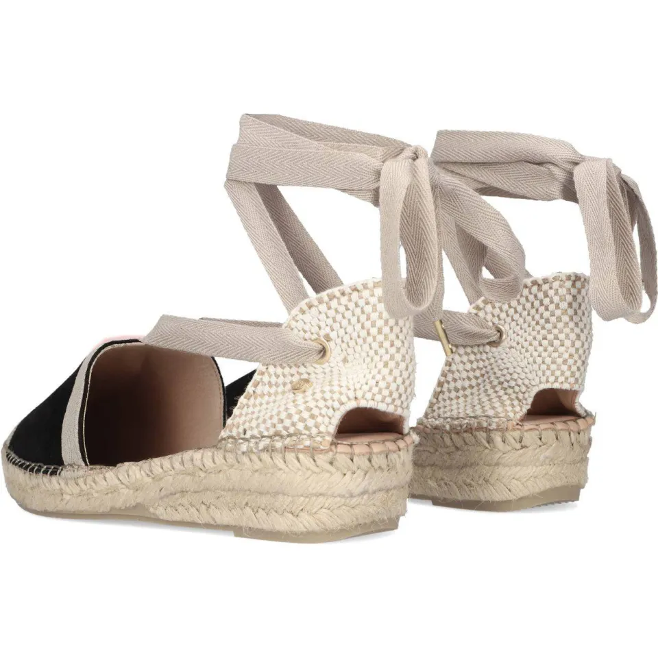 Fred de la Bretoniere Espadrilles Romi Luz Zwart, foto 2