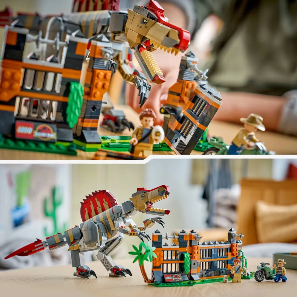 Lego Jurassic World Spinosaurus Ontsnapping Speelgoed 77982, foto 6
