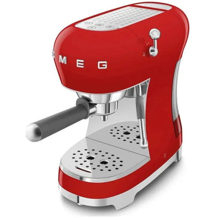 Smeg ECF02RDEU espressomachine rood, foto 2