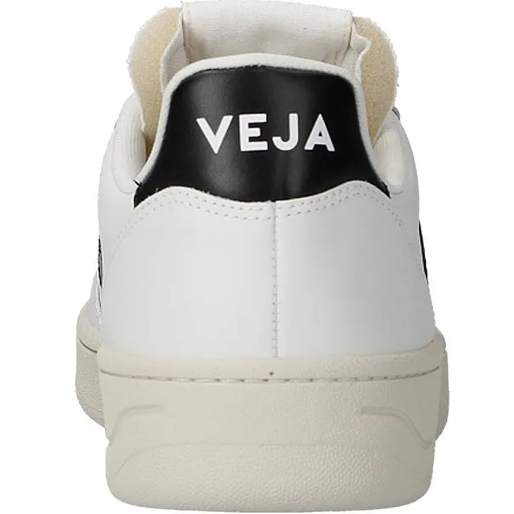 Veja V-10 leren sneakers - wit/zwart, foto 8