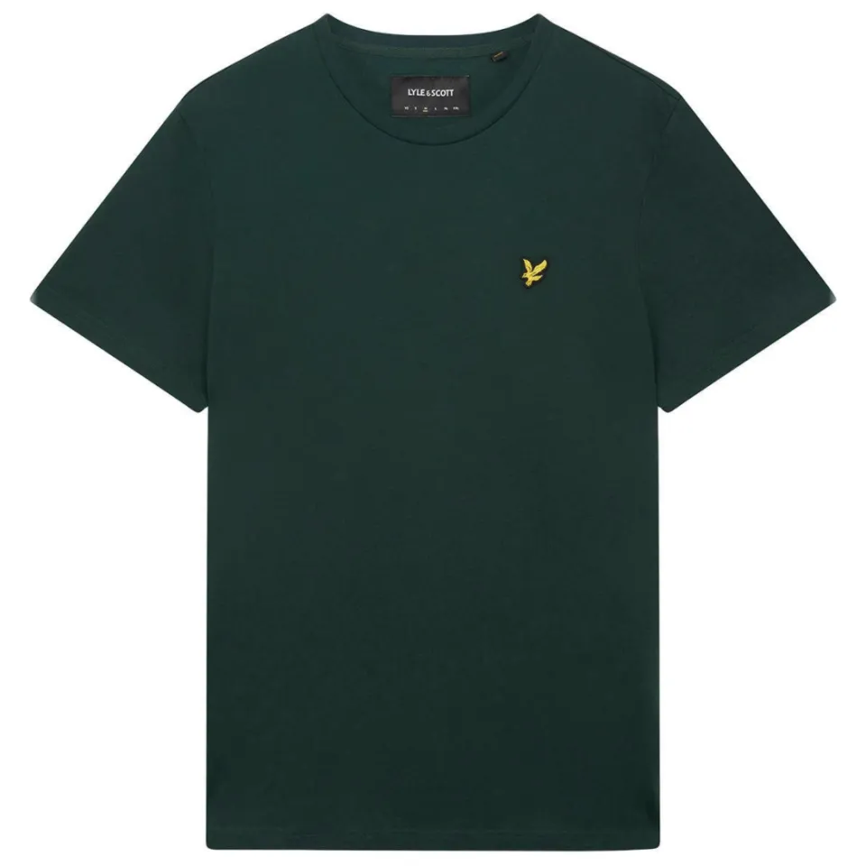 Lyle & Scott regular fit T-shirt - donkergroen, foto 2