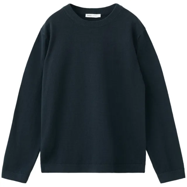 Mango Kids gebreide trui - marineblauw