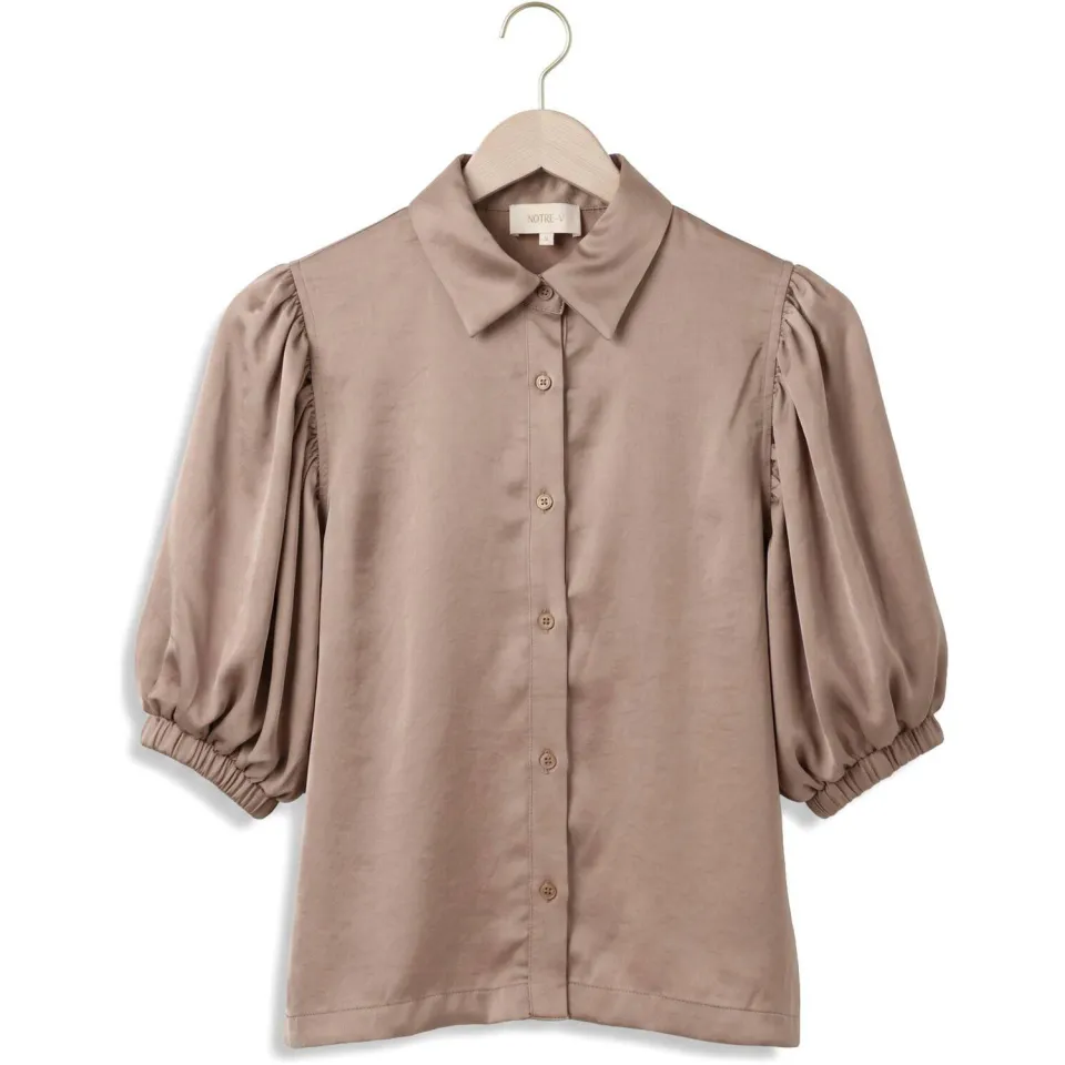 Notre-V Nv-inka blouse taupe, foto 2