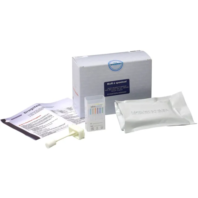 Testjezelf.nu Drugstest Speeksel Multi 6 2 stuks