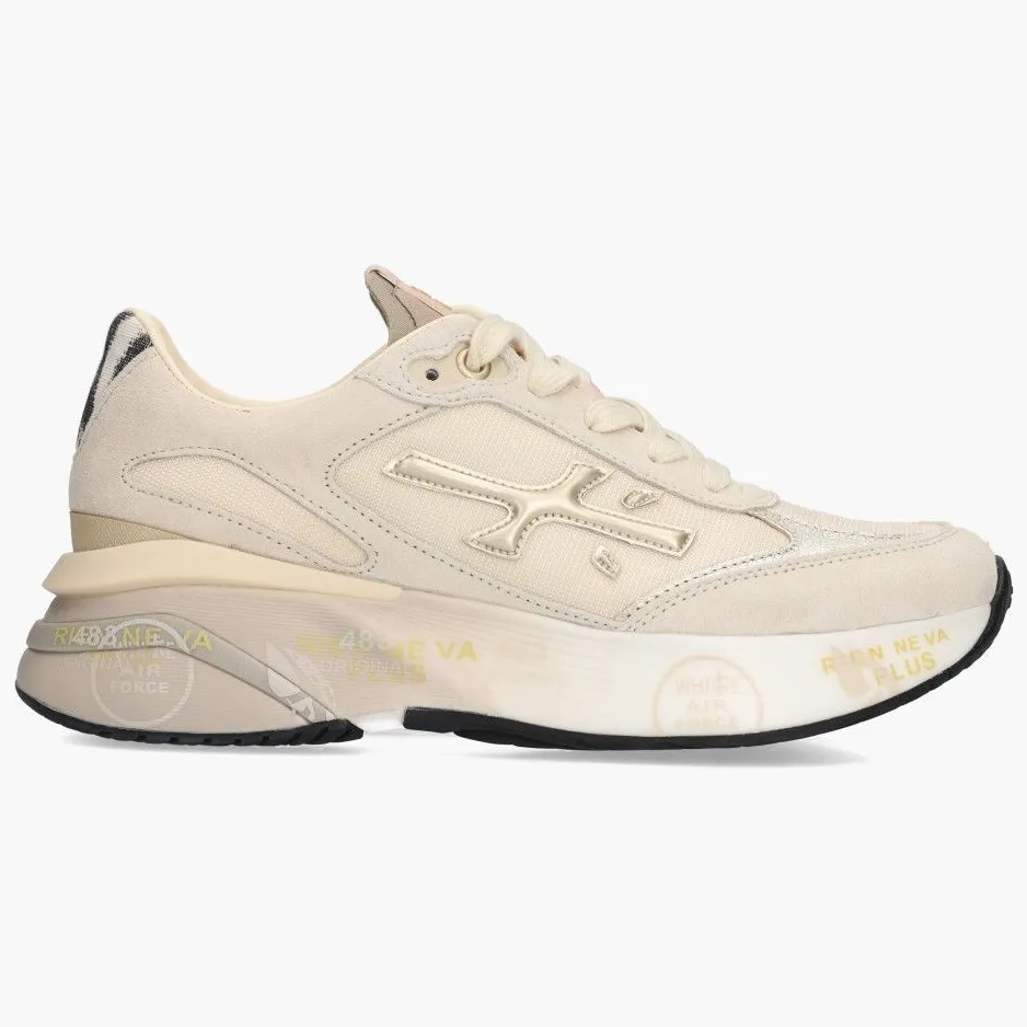 Premiata Dames Sneakers Moerund - Beige, foto 2