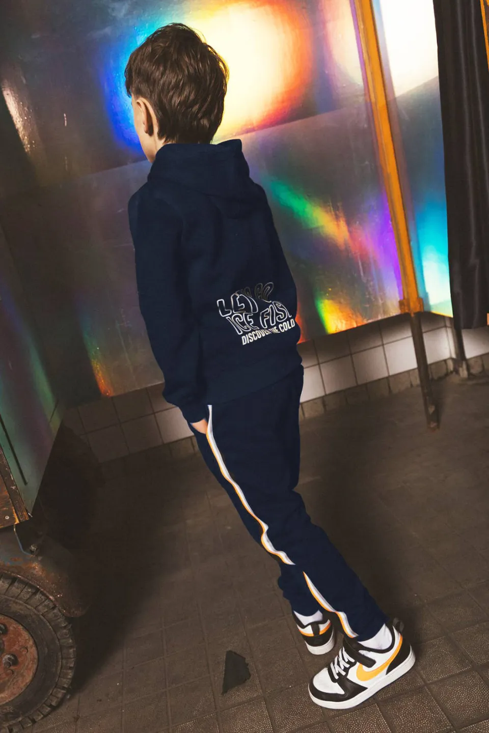 TYGO & vito regular fit joggingbroek donkerblauw, foto 4