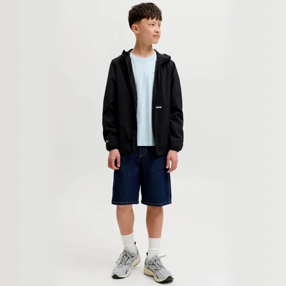 Jack & Jones T-shirt met backprint lichtblauw