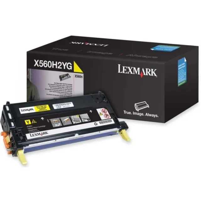 Lexmark X560H2YG Toner Geel Hoge capaciteit