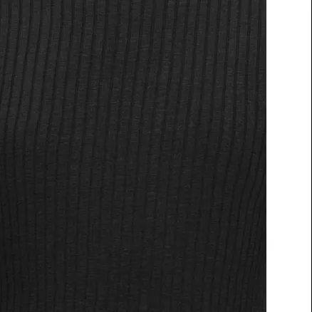 Only longsleeve met golvende afwerking zwart, foto 2