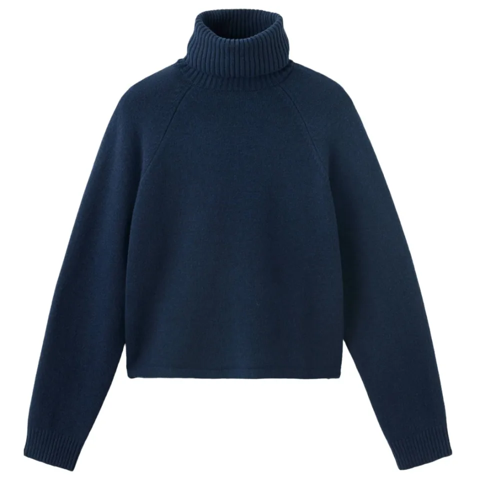 Mango TEEN gebreide trui - marineblauw, foto 2