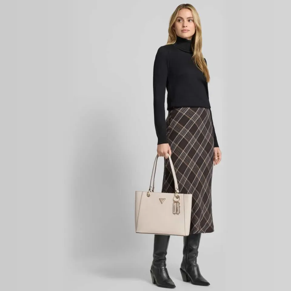 Guess Noelle II tote tas beige, foto 4