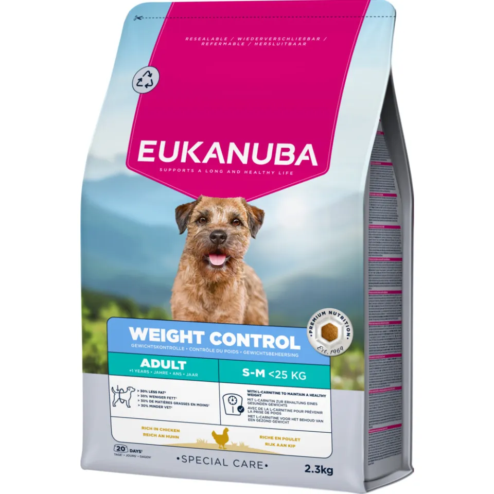 Eukanuba Special Care Adult Weight Control hondenvoer droog