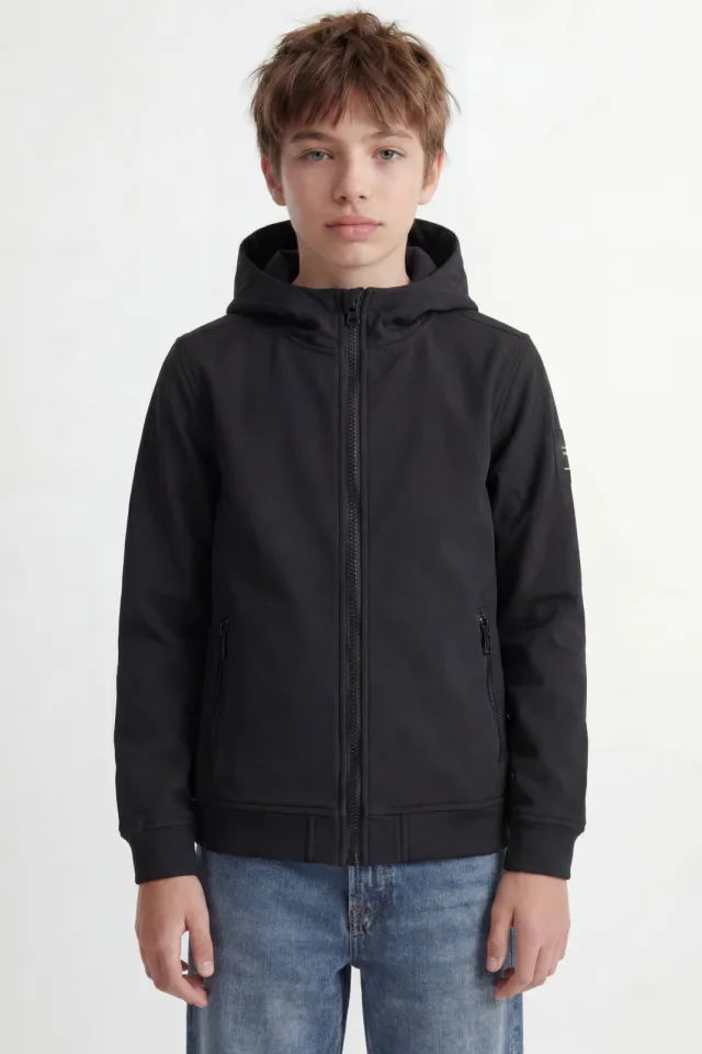 Jack & Jones softshell jas zwart, foto 5