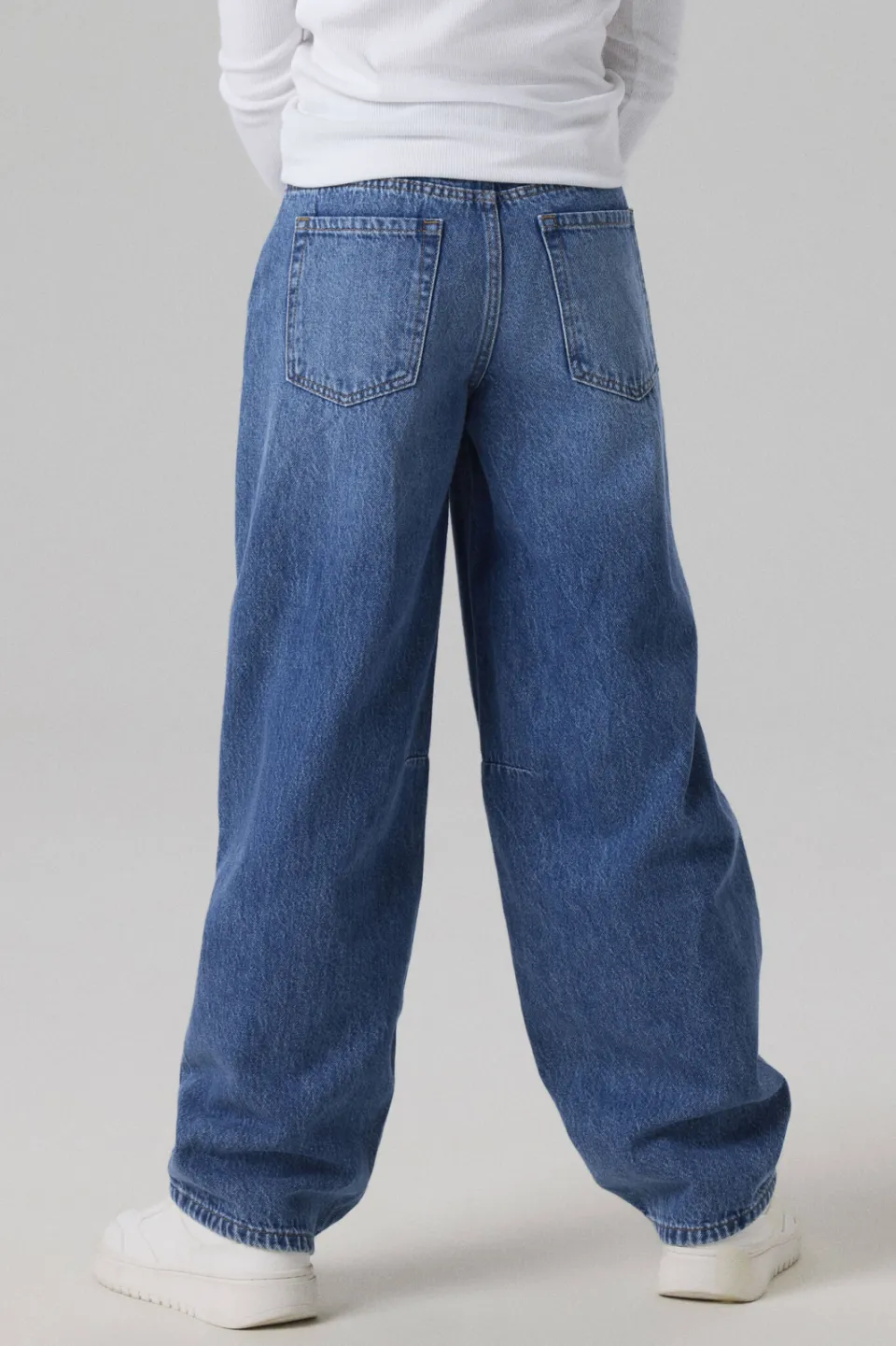 NAME IT KIDS NKFBELLA barrel jeans - middelblauw medium blue denim, foto 4