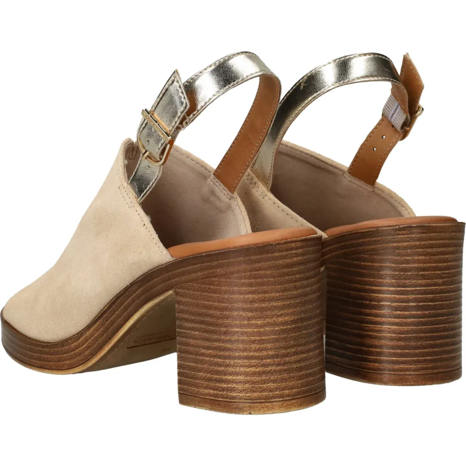 Tamaris sandalen met hak beige, foto 5