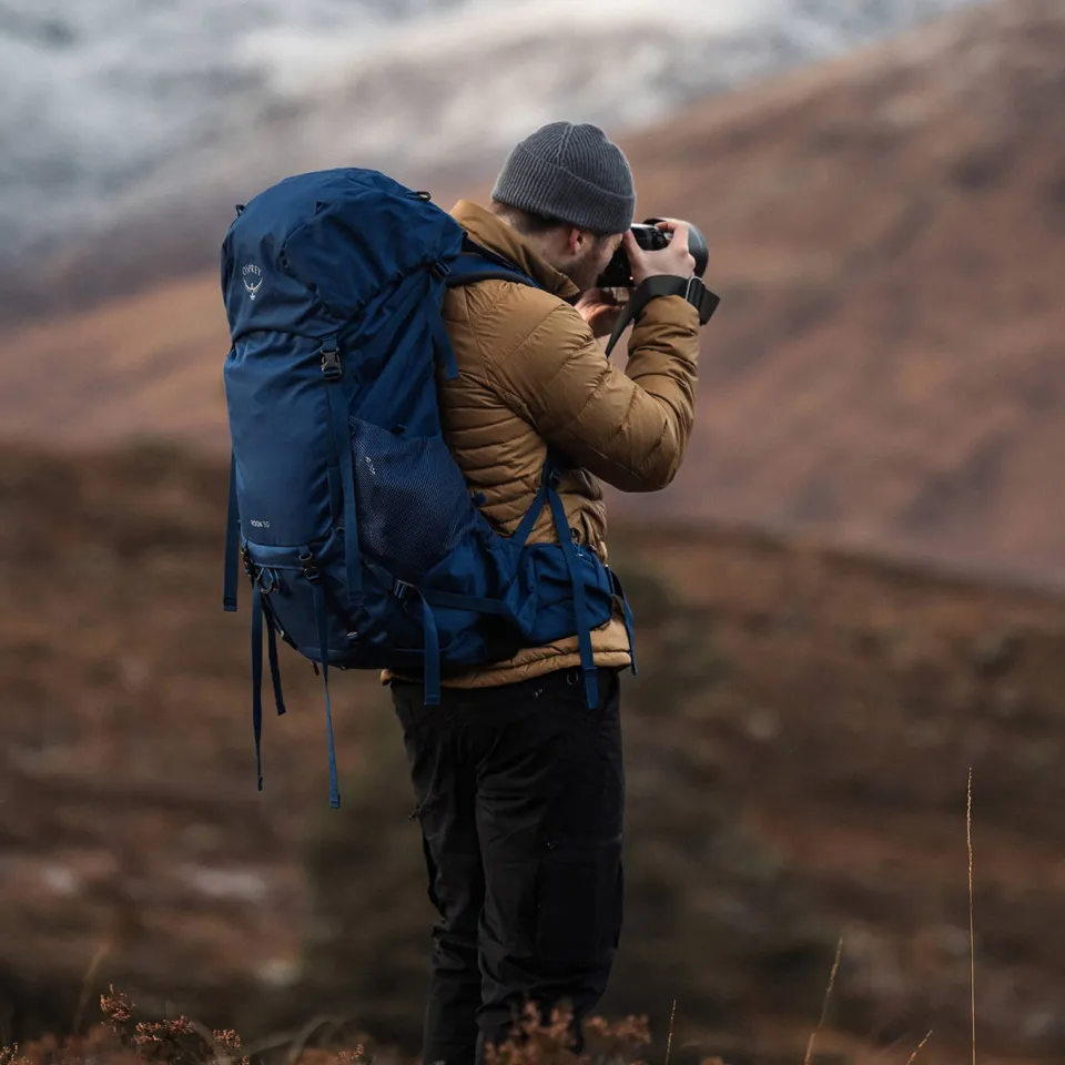 Osprey Rook 50 trekkingrugzak bruin, foto 3