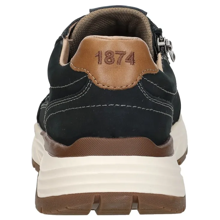 Rieker veterschoenen laag blauw, foto 4