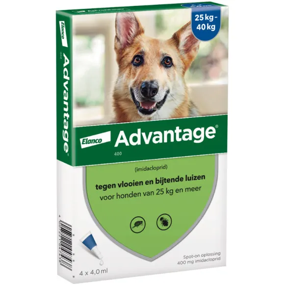 Advantage Nr. 400 vlooienmiddel hond