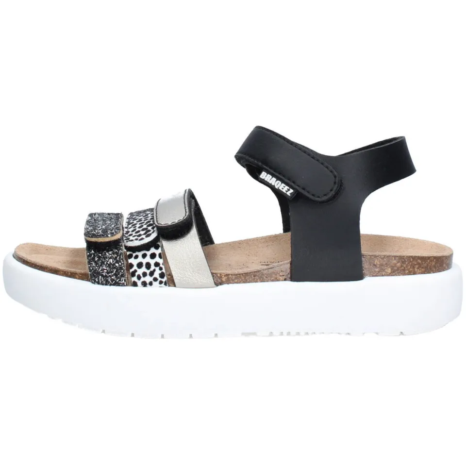 Braqeez sandalen zwart, foto 3