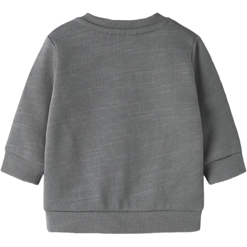 Lil' Atelier BABY loose fit sweater - grijs, foto 3