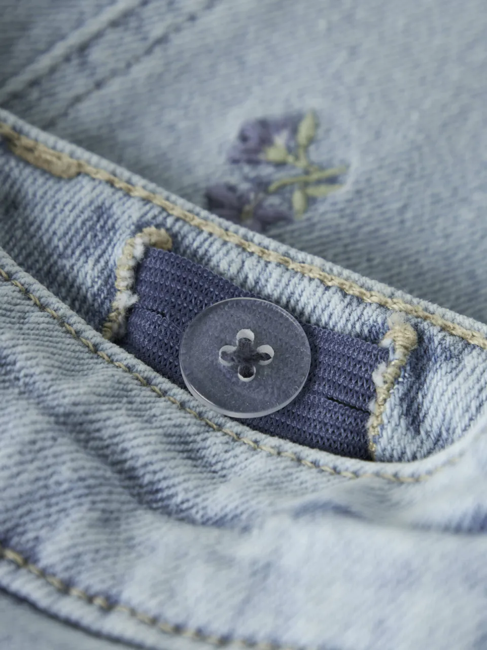 NAME IT MINI mom jeans light blue denim, foto 6