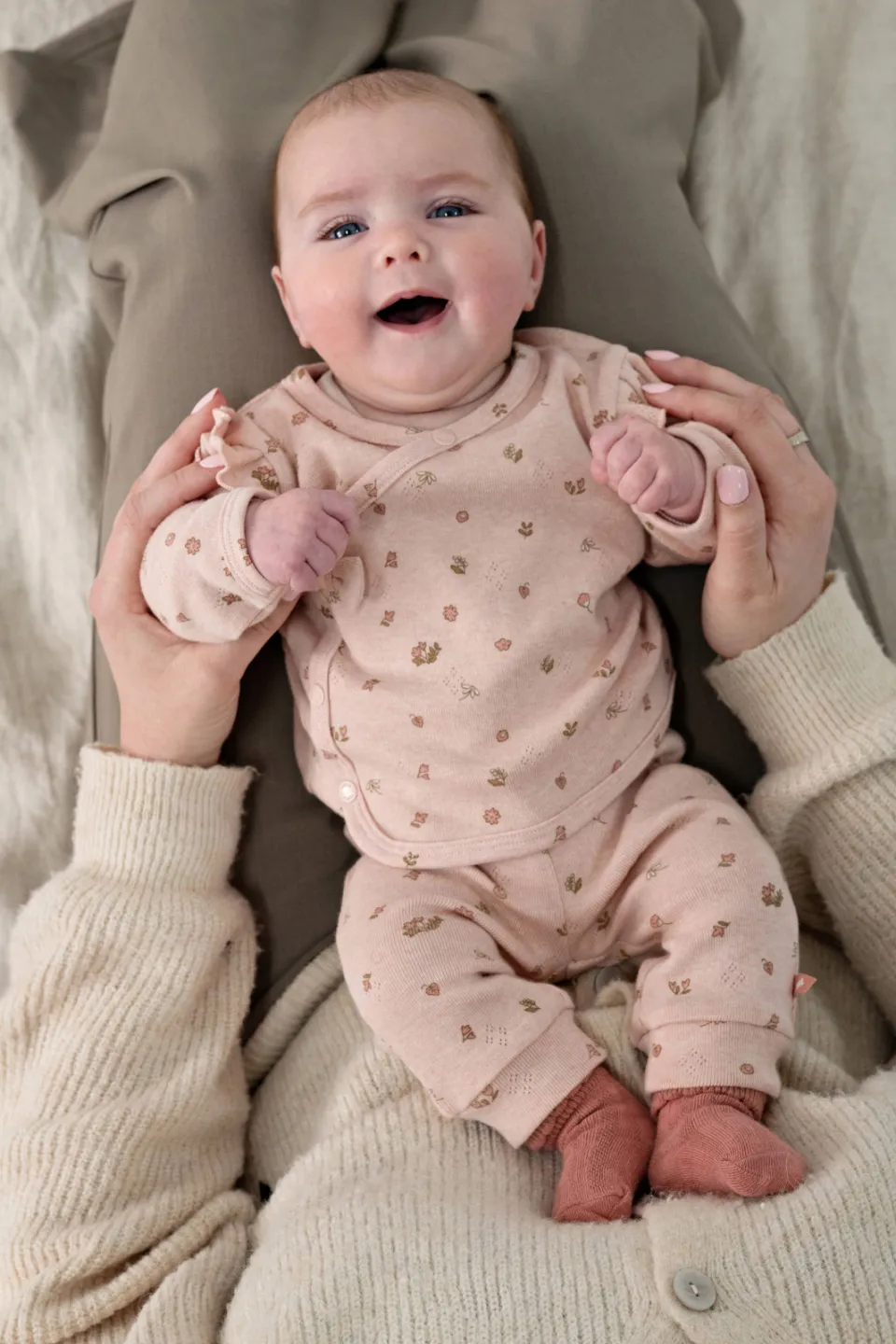 Feetje babybroek Fall in Love lichtroze, foto 7