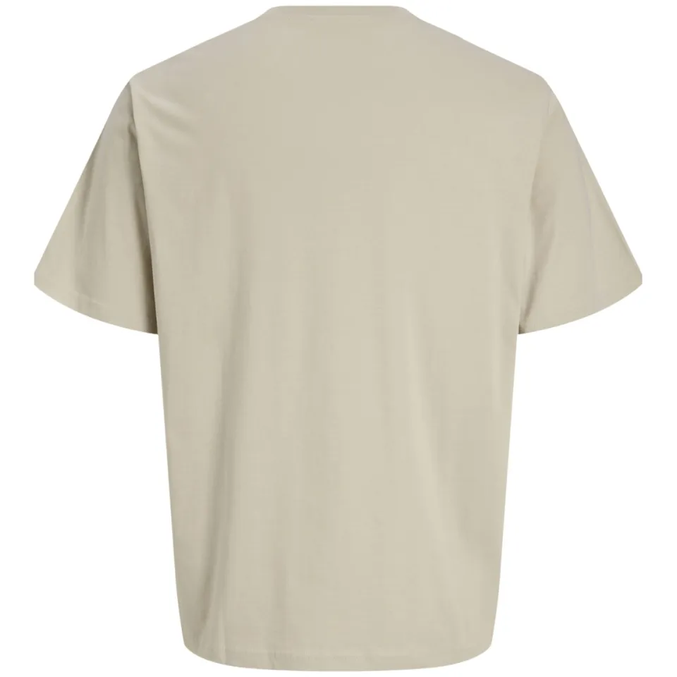 Jack & Jones T-shirt beige met tekstopdruk, foto 4
