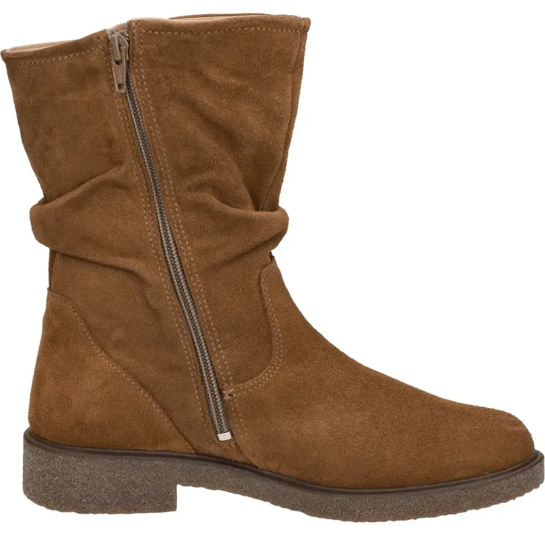 Sub55 Comfort Collection Giulia 01 enkellaarzen bruin Cognac