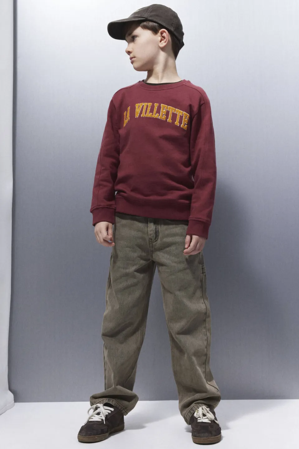 NAME IT KIDS NKMRYAN straight leg jeans medium brown denim