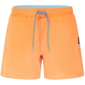Retour Jeans zwemshort oranje Jongens Polyamide Effen Neon oranje