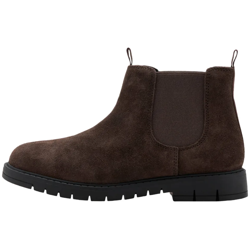 Mango Kids suède enkelboots - donkerbruin, foto 5