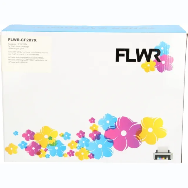 FLWR HP 87X zwart (Compatible XXL)