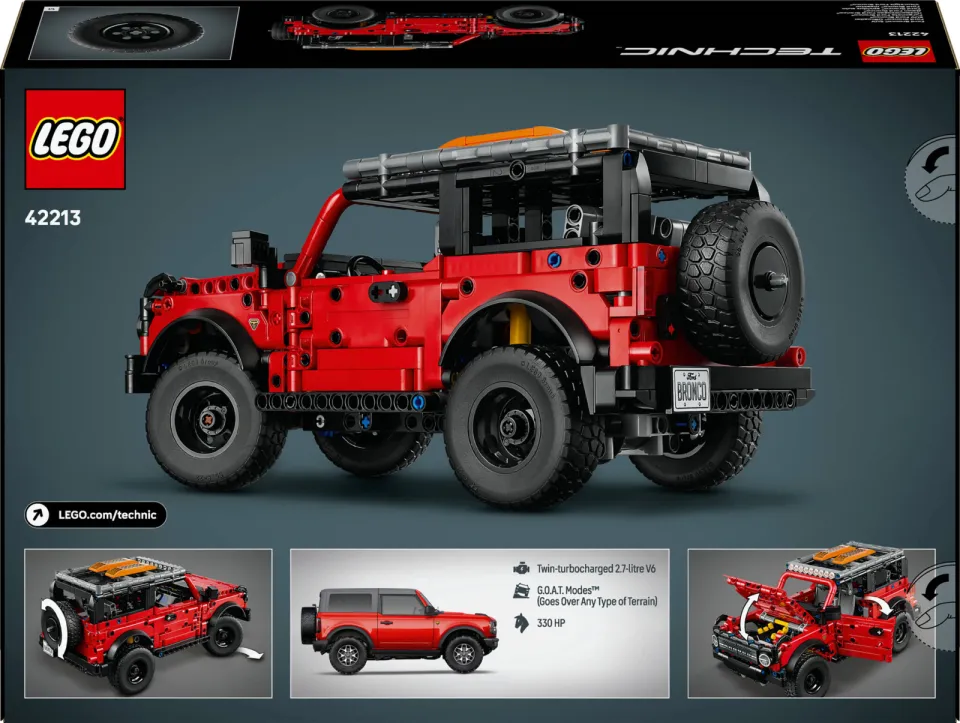 Lego Technic Ford Bronco® SUV 42213, foto 4