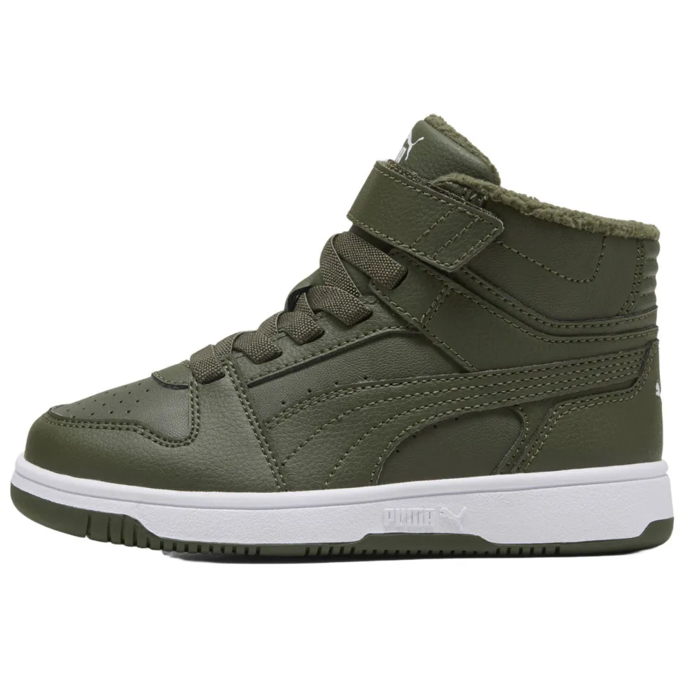 Puma Rebound Slam Mid Wtr AC+ PS hoge sneakers olijfgroen, foto 3