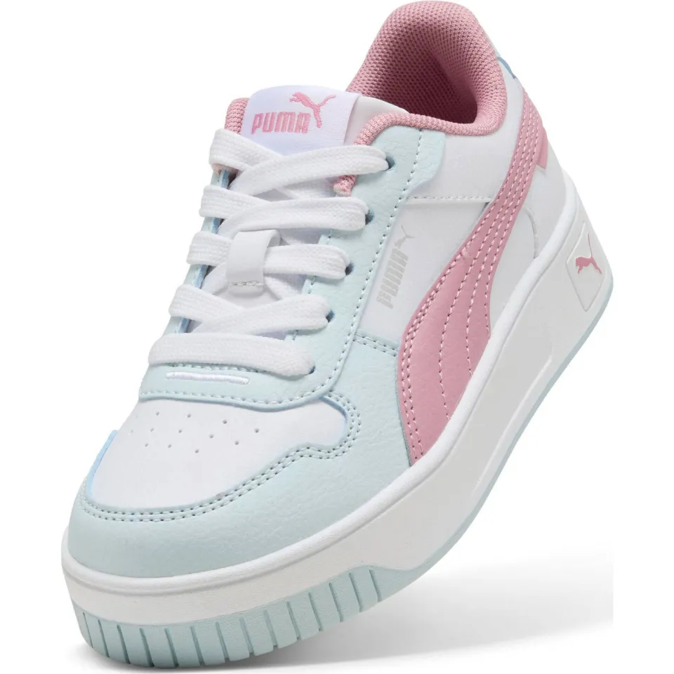 Puma Carina Street sneakers wit/roze, foto 4