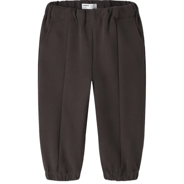 NAME IT MINI barrel joggingbroek donkerbruin, foto 2