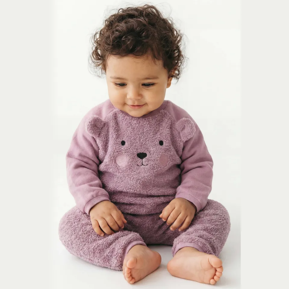 s.Oliver teddy legging roze