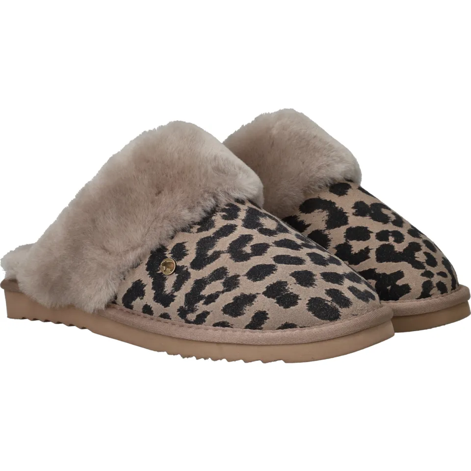 Warmbat Collie pantoffel taupe, foto 2