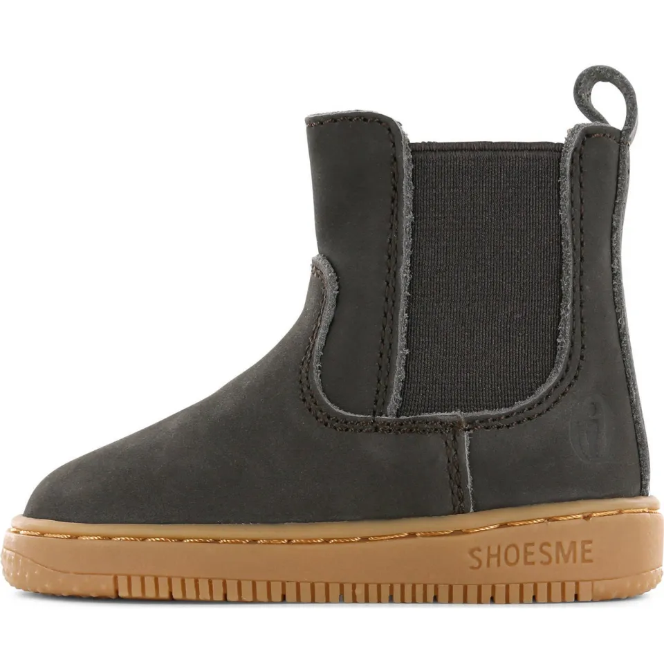 Shoesme suède enkelboots donkerbruin, foto 3