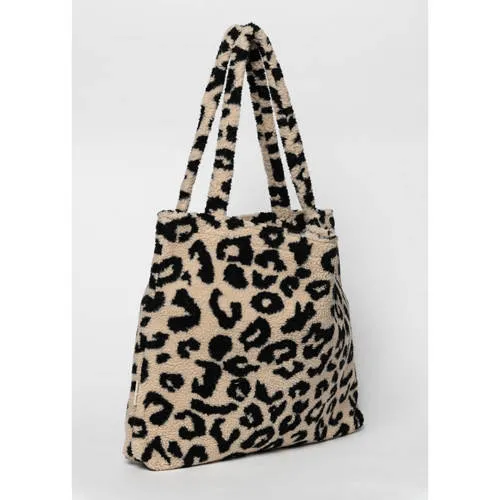 Studio Noos Holy Cow Teddy Mom Bag luiertas ecru zwart, foto 3