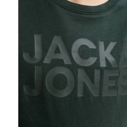 Jack & Jones junior t-shirt donkergroen diep donkergroen, foto 7