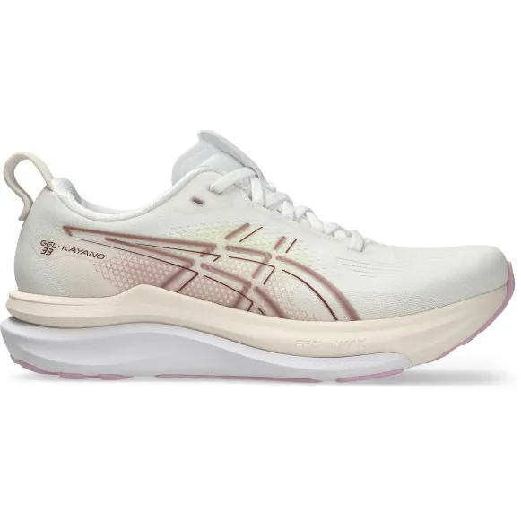 Asics Gel-Kayano 33 hardloopschoenen wit/purper