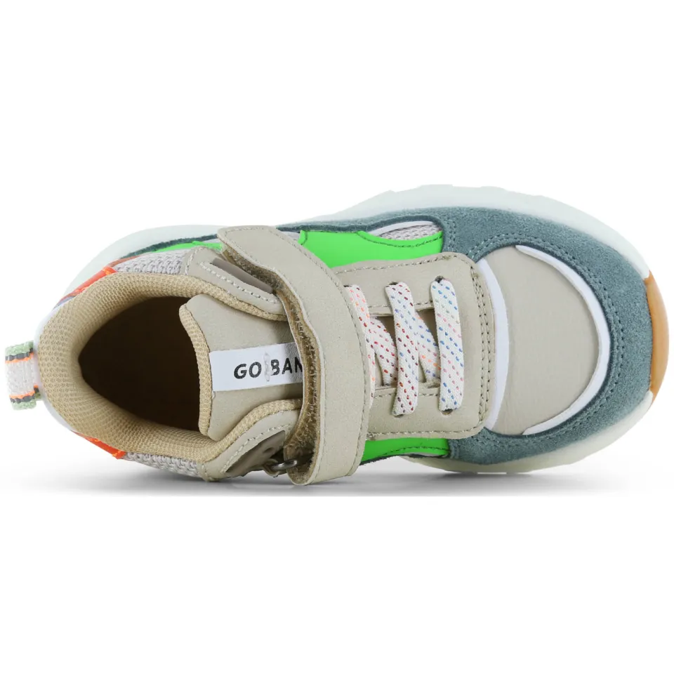 Go Banana's sneakers groen/oranje, foto 3