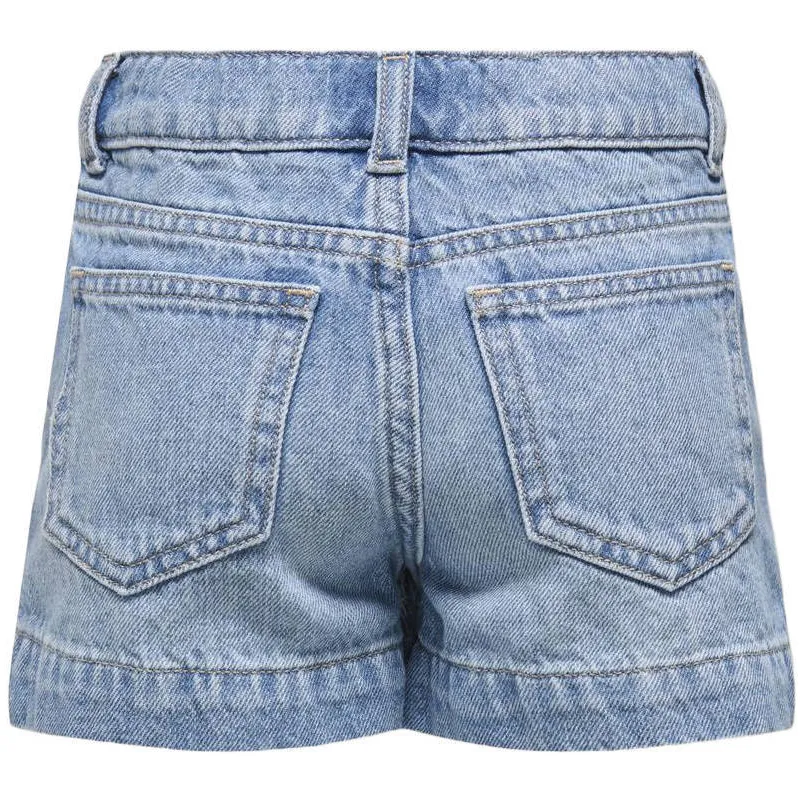 KIDS ONLY MINI wide leg short light blue denim, foto 3