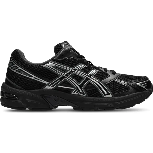 Asics GEL-1130 Sneakers Dames - Zwart - Mesh/Synthetisch zwart - zilver