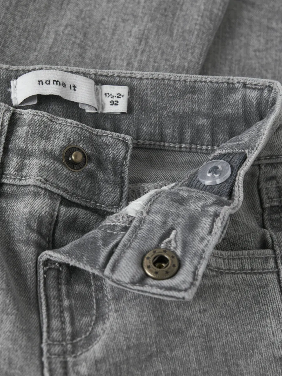 NAME IT MINI NMFPOLLY bootcut jeans - grijs, foto 5