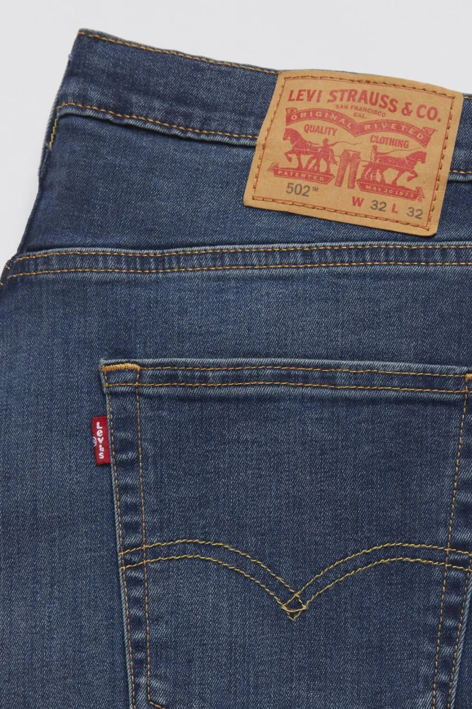 Levi's Big and Tall 502 tapered jeans panda, foto 6