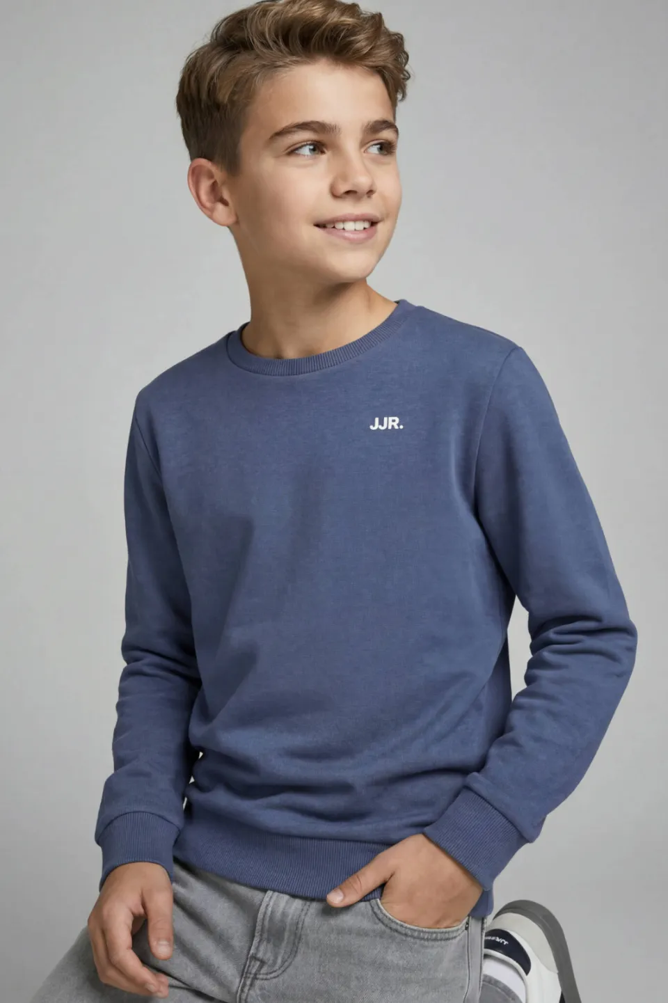 JJ Rebel JUNIOR sweat sweater - blauw, foto 4