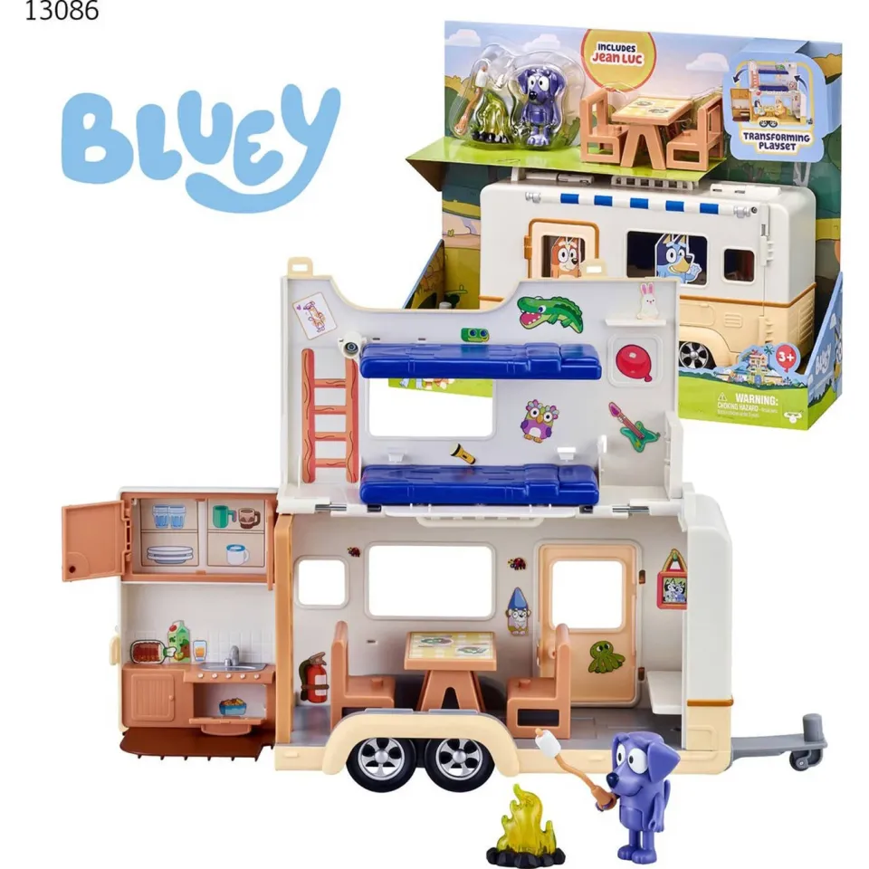 Moose Toys Bluey Kampeeravonturen speelset, foto 4